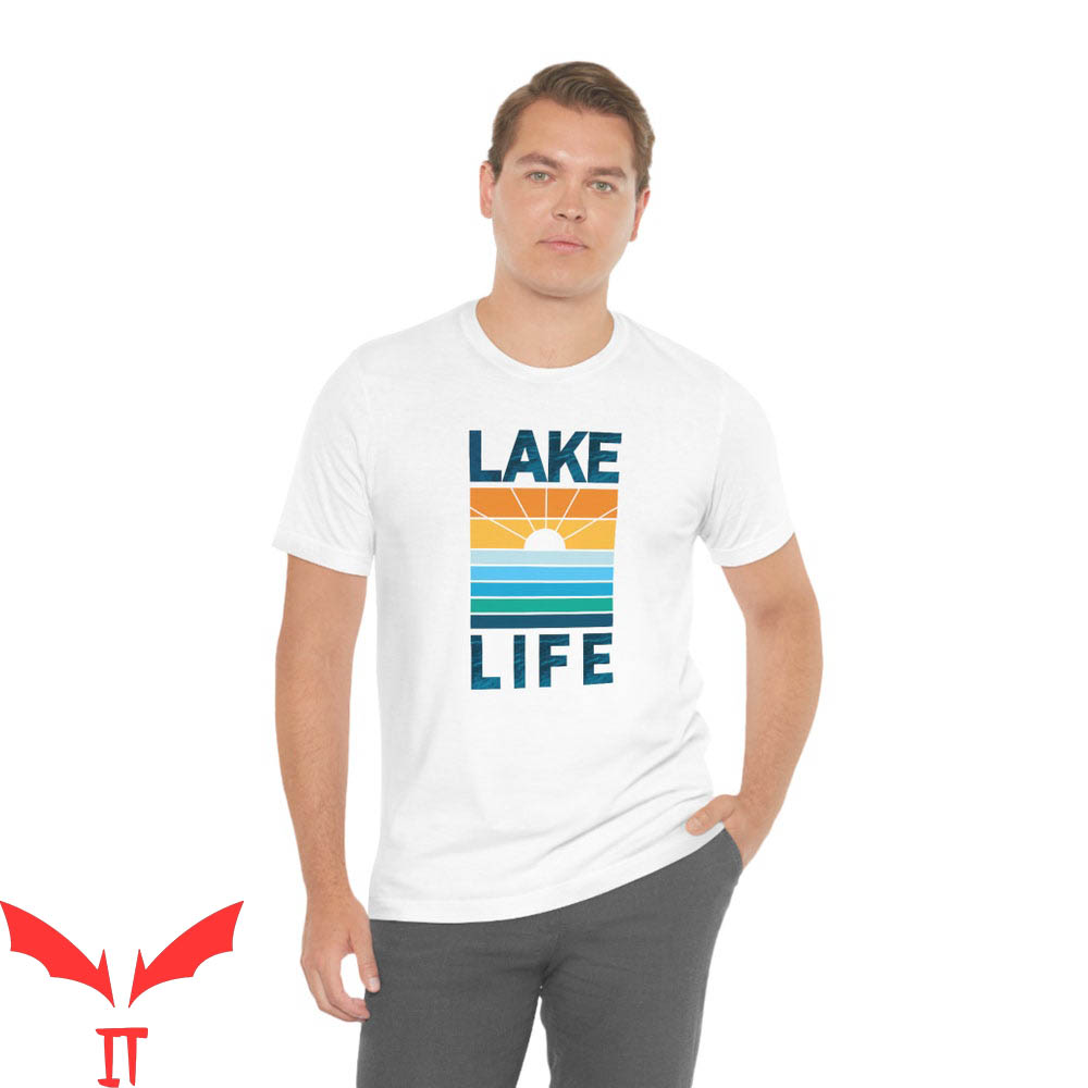 Lake Life T-Shirt Vacation Camper Lake Vibes Adventurer Tee Lake Life T-Shirt Vacation Camper Lake Vibes Adventurer Tee