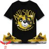 Lightning 4s T-Shirt Anti Social Head Ber Retro Matching