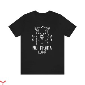 Mama Llama T Shirt Cute No Drama Llama Unisex T Shirt