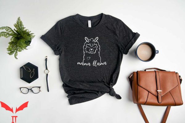 Mama Llama T Shirt Mother’s Day Gift Mom Life T Shirt