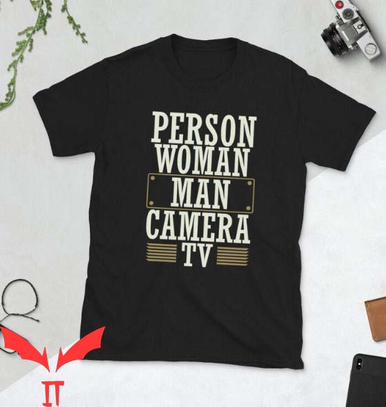 Man Woman Camera Person Tv T Shirt Donald Trump Memory Man Woman Camera Person Tv T Shirt Donald Trump Memory