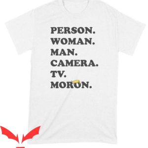 Man Woman Camera Person Tv T Shirt Person Camera Tee Shirt