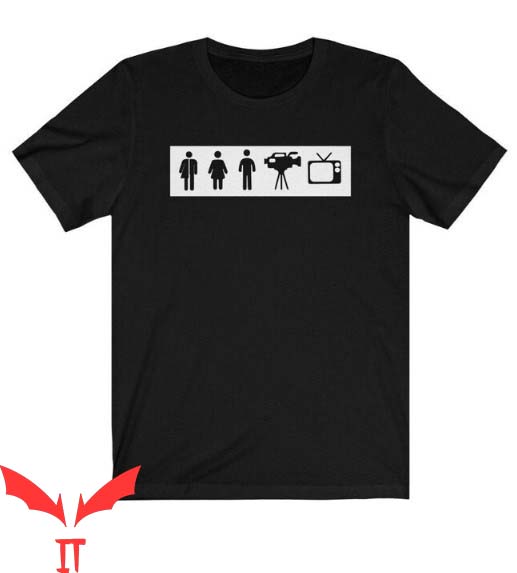 Man Woman Camera Person Tv T Shirt Unisex Everyone Man Woman Camera Person Tv T Shirt Unisex Everyone