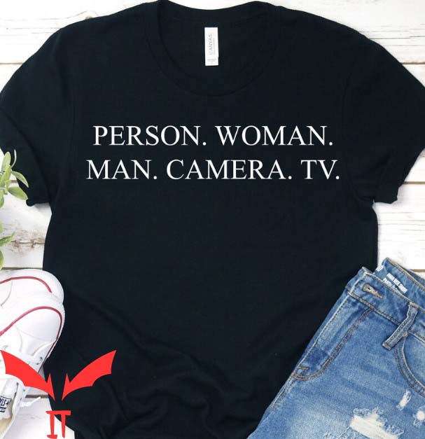 Man Woman Camera Person Tv T Shirt Woman Man Camera TV Man Woman Camera Person Tv T Shirt Woman Man Camera TV