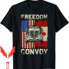 Mandate Freedom T-Shirt Support Canadian Truckers Truck