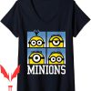 Minion Birthday T-Shirt Despicable Bust Portrait Grid