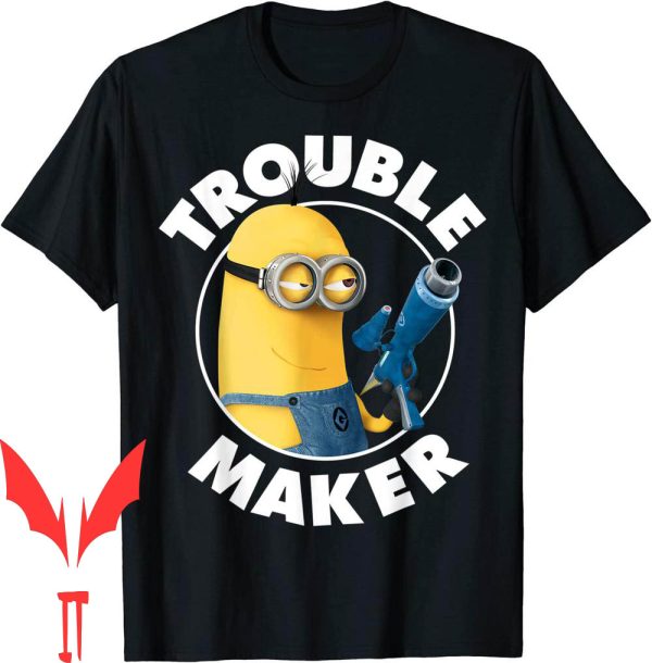 Minion Birthday T-Shirt Despicable Me Kevin Trouble Maker