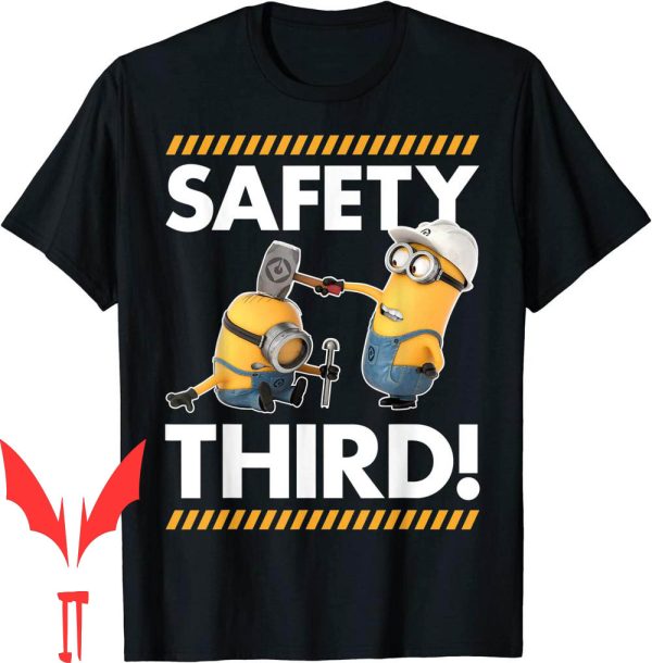 Minion Birthday T-Shirt Despicable Me Safety Third Graphic