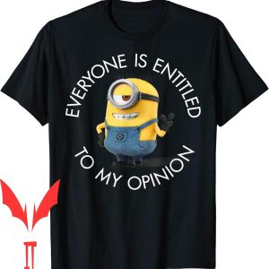 Minion Birthday T-Shirt Despicable Stuarts Opinion Graphic