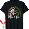 Mom Of Both T-Shirt Leopard Rainbow Mother of Daughter Gift