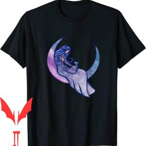 Moon Eyes T-Shirt Goddess Cat Person Artwork Child Cat