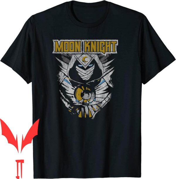 Moon Eyes T-Shirt Marvel Knight Distressed Poster