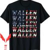 Morgan Wallen T-Shirt Vintage Retro American Flag