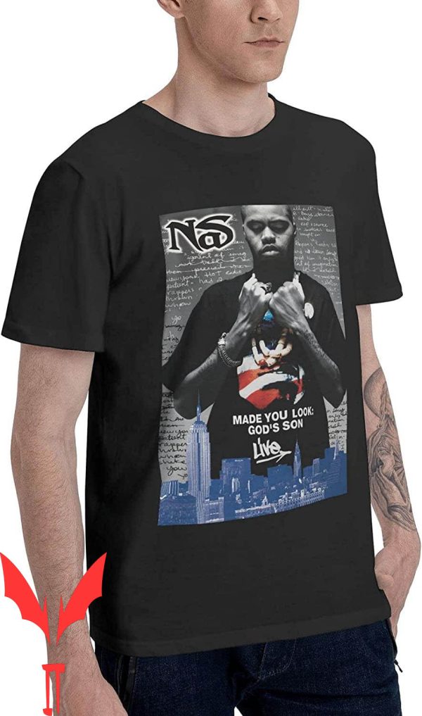 Nas Illmatic T-Shirt BobLBarrera Fashion Graphic Funny