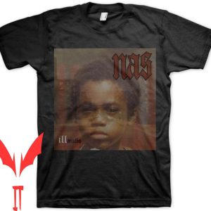 Nas Illmatic T-Shirt Rock Merch NAS Album Cover Medium