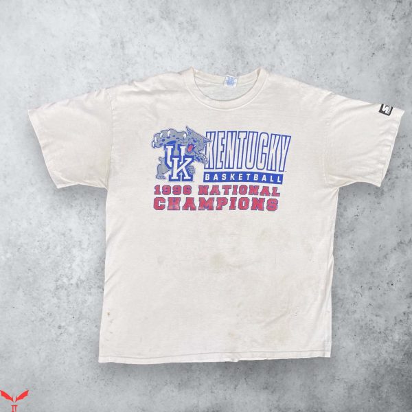 National Champs T Shirt Vintage 90s University Of Kentucky