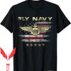 Naval Academy T-Shirt Fly Classic Naval Officer Pilot Wings