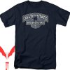 Naval Academy T-Shirt Logo Official Collegiate Distressed