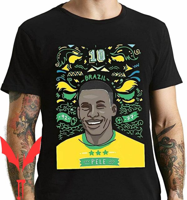 Pele T-Shirt Brazil Legend Soccer Brasil