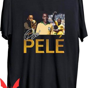 Pele T-Shirt Legend King Of Football Vintage