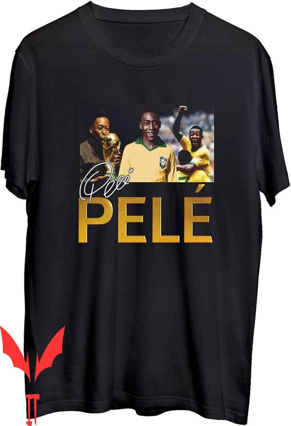 Pele T-Shirt Legend King Of Football Vintage