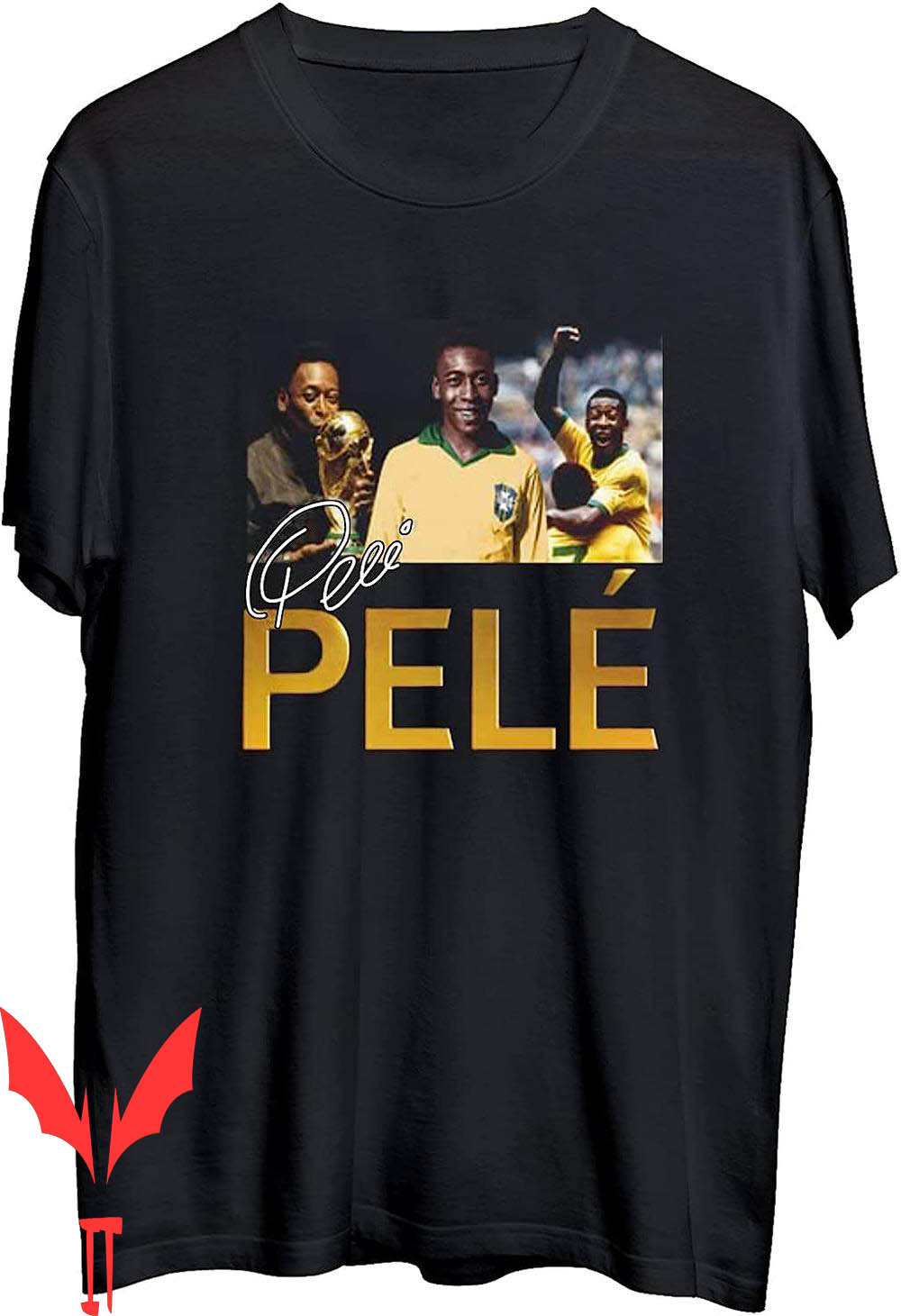 Pele T-Shirt Legend King Of Football Vintage Pele T-Shirt Legend King Of Football Vintage