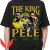 Pele T-Shirt Retro Soccer Brazil Thank You For The Memories