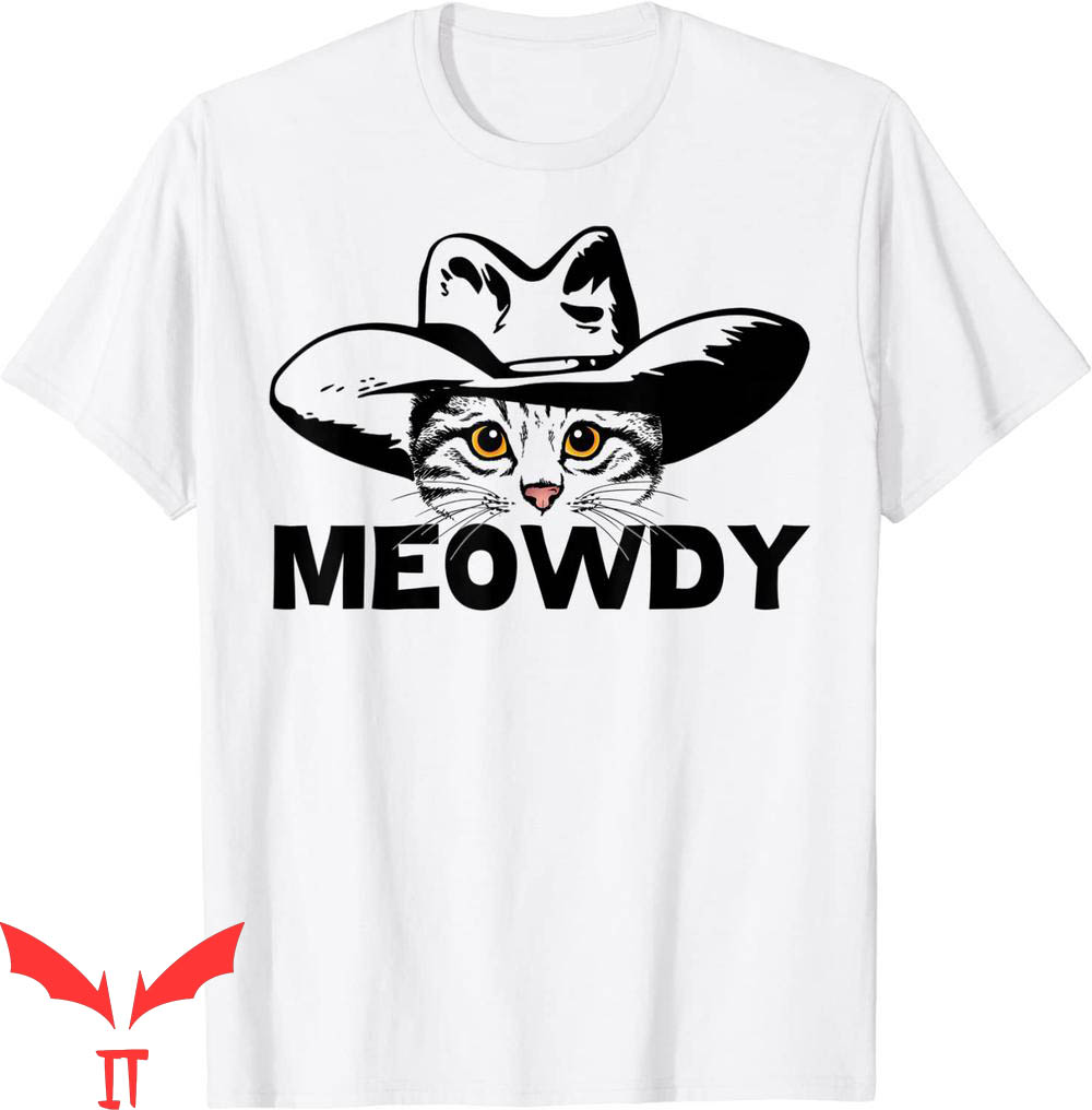 Personalized Cat T-Shirt Meowdy Funny Mashup Between Meow Personalized Cat T-Shirt Meowdy Funny Mashup Between Meow