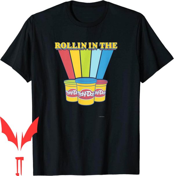 Play Doh T-Shirt Rollin In The Rainbow