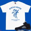 Racer Blue T Shirt Racer Blue Sicko Mode Jordan 5 Tee