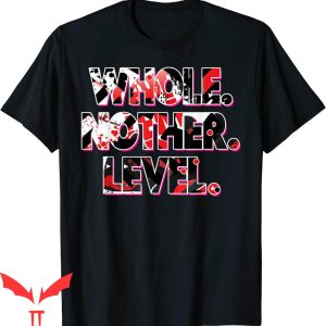 Red Thunder 4s T-Shirt Whole Nother Level Matching Sneaker