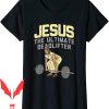 Reps For Jesus T-Shirt Deadlift Christian Weightlifting