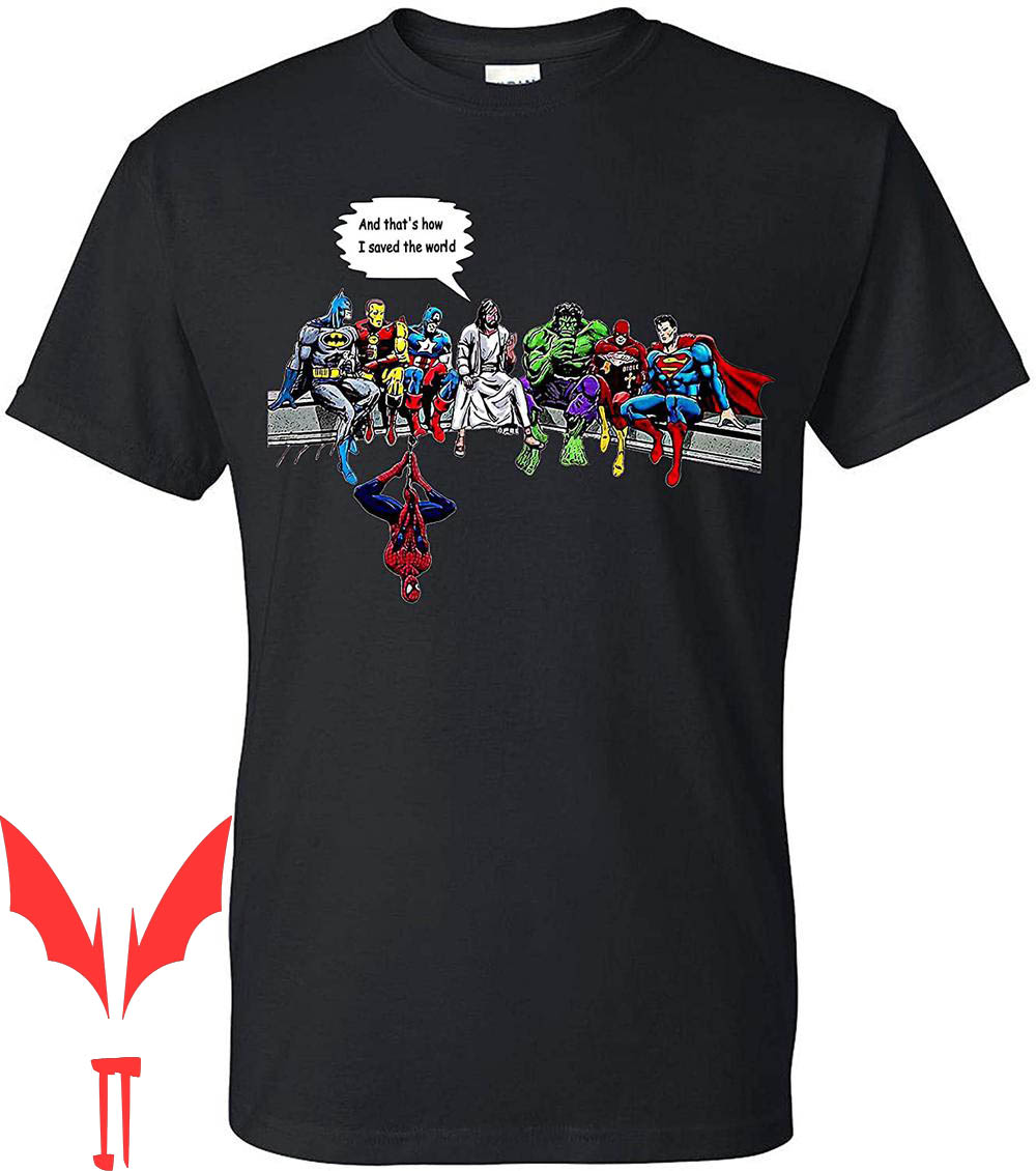 Reps For Jesus T-Shirt Gildan How Saved The World Spiderman Reps For Jesus T-Shirt Gildan How Saved The World Spiderman
