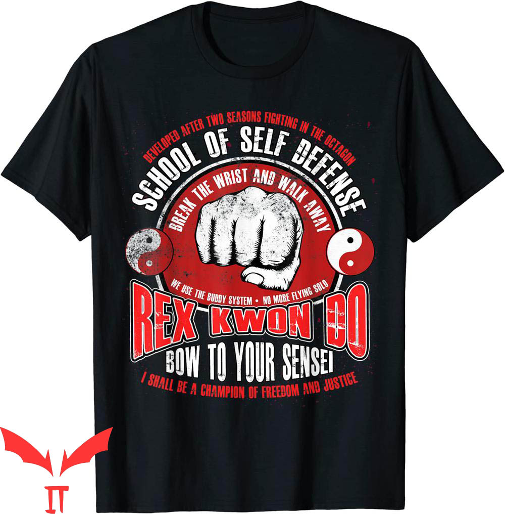 Rex Kwon Do T-Shirt Funny Karate Martial Arts Retro Tee Rex Kwon Do T-Shirt Funny Karate Martial Arts Retro Tee