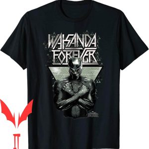 Roddy Piper Panther T-Shirt Panther Forever Prism Patterned