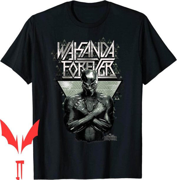 Roddy Piper Panther T-Shirt Panther Forever Prism Patterned