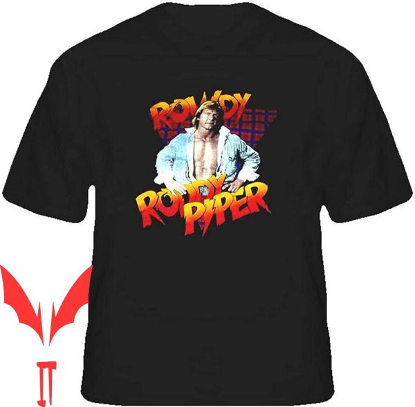 Roddy Piper Panther T-Shirt Roddy Piper Retro Wrestling