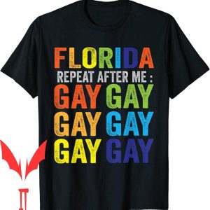 Say Gay T-Shirt Florida Trans Stay Proud LGBTQ Rights