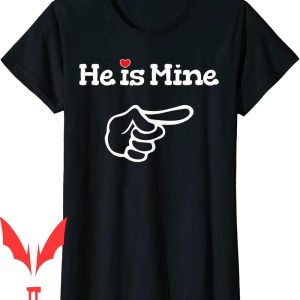 Shes Mine Hes Mine T-Shirt Matching Couple Outfits Tee