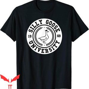 Silly Goose University T-Shirt Funny Goose Meme School