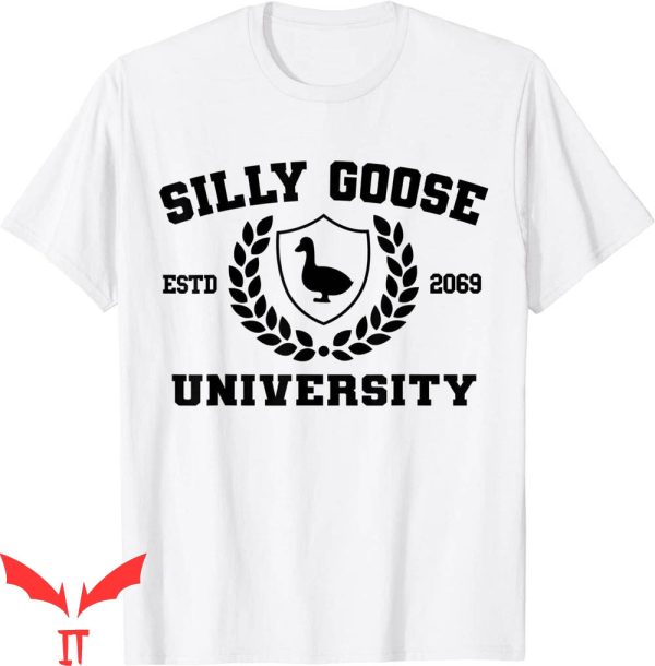Silly Goose University T-Shirt Funny Trend University