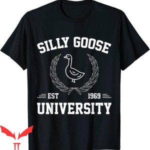 Silly Goose University T-Shirt Minimalist Meme Costume