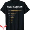 Size Matters Bullet T-Shirt Ammo And Gun Lover Bullets