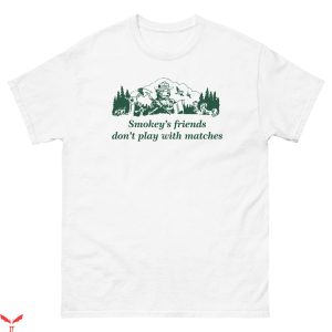 Smokey Bear T Shirt Boozy John Bs Smokeys Friends T Shirt