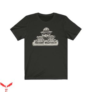 Smokey Bear T Shirt Prevent Wildfires Little Bear T Shirt