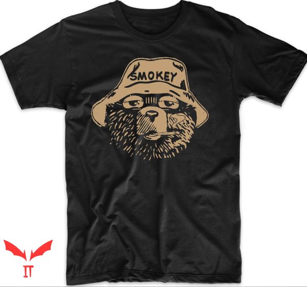 Smokey Bear T Shirt Smoke Out The Bear Funny Stoner Shirt