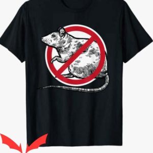 Stop Snitching On The Woo T Shirt No Rat Sign Stop Snitching