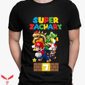 Super Mario Birthday T Shirt