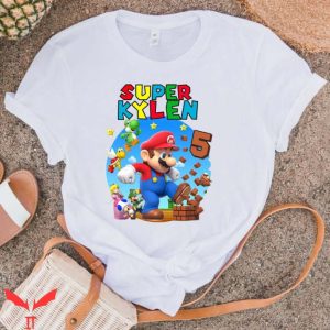 Super Mario Birthday T Shirt Mario Family Birthday Matching