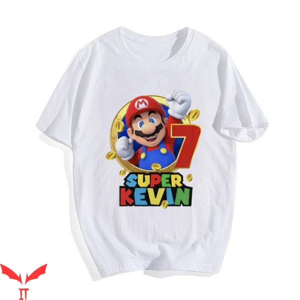 Super Mario Birthday T Shirt Nintendo Customs Super Mario